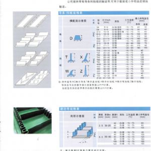 白色擋板裙邊輸送帶